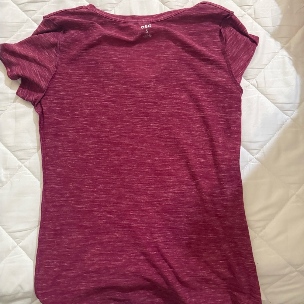 DSG Maroon Short Sleeve Tee